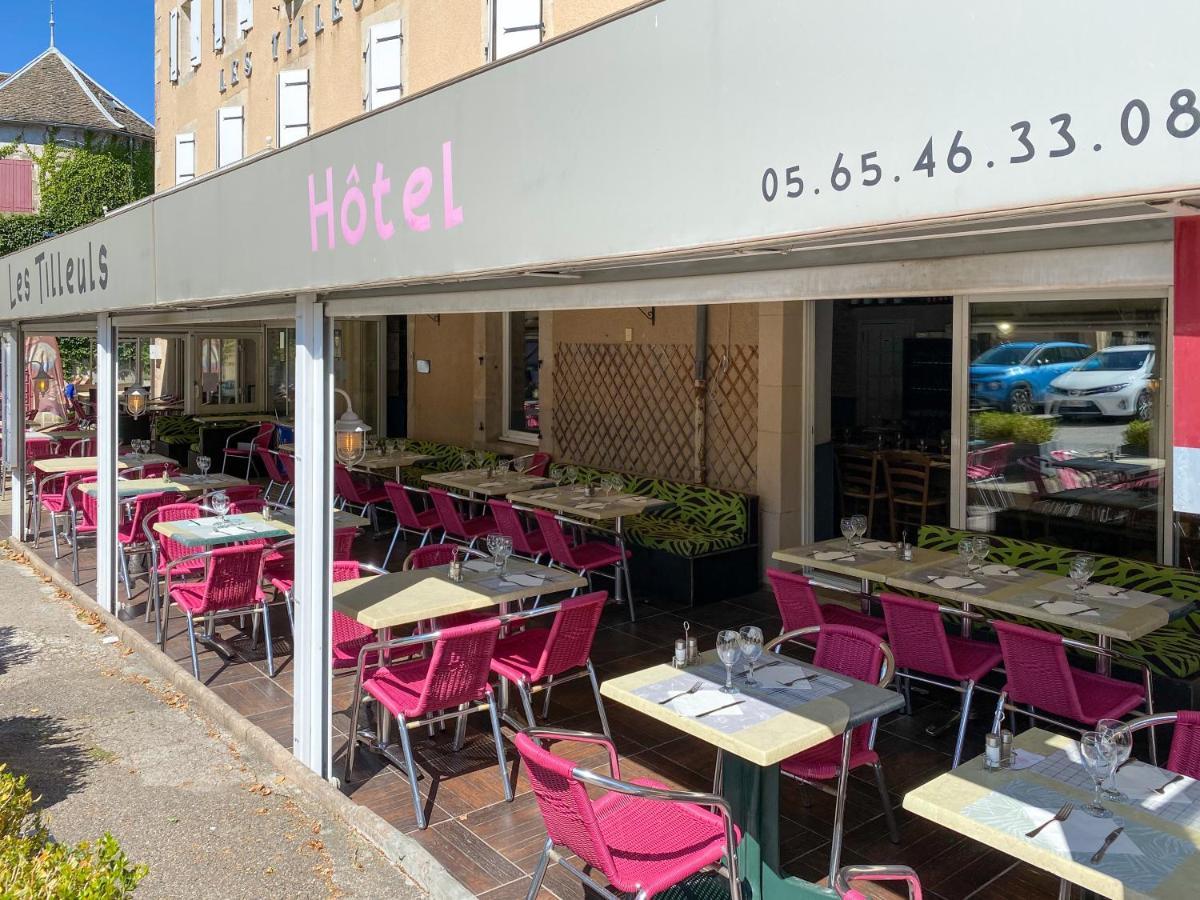 Hotel Les Tilleuls De Pareloup A Salles-Curan Exterior foto